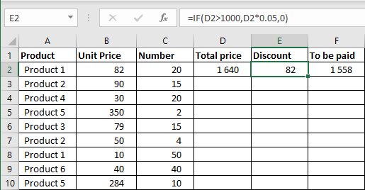 Excel 2016 copying formulas